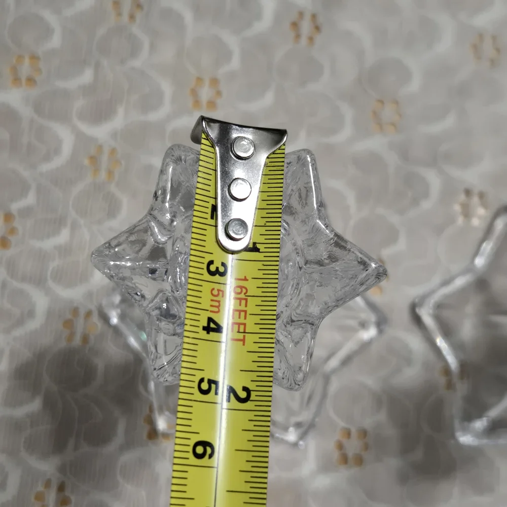 Clear Glass Candlestick Holders - Elegant Home Accents